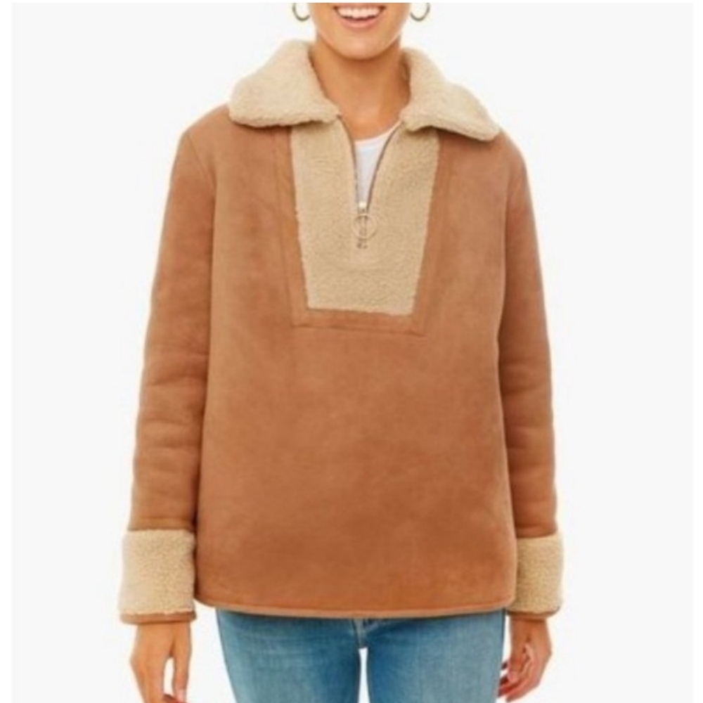 TUCKERNUCK STELLA SHEARLING FLEECE JACKET COAT SIZE XS,S,M NEW WITH TAG